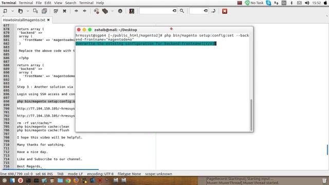 ®Magento 2 how to change admin URL смотреть онлайн