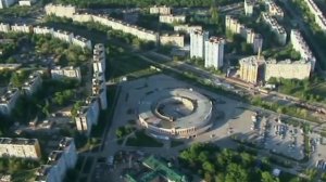 Самара с высоты птичьего полёта