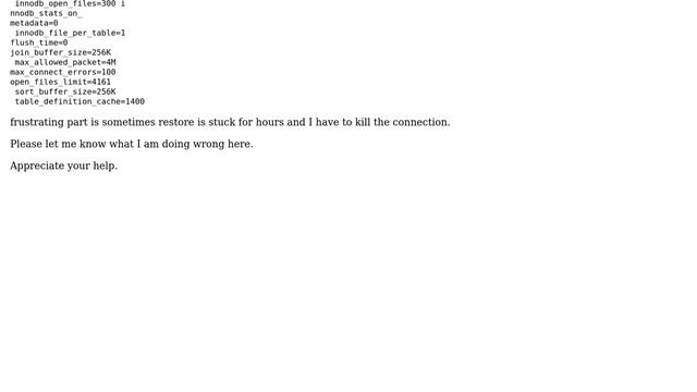 Databases: Speedup MYSQL(8.0.13) Restore from .sql file (2 Solutions!!) смотреть онлайн