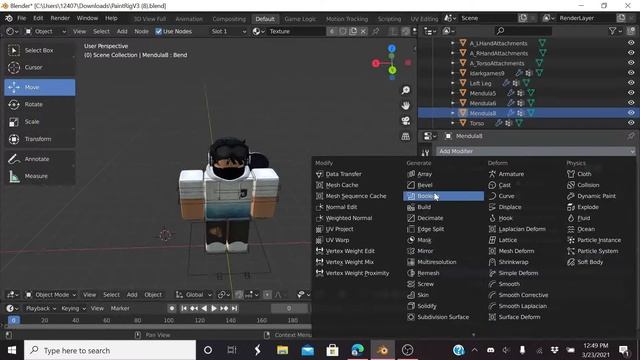 How to make 3D Clothing in blender! (Roblox GFX) смотреть онлайн