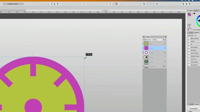 How to draw Circles and cogs in Affinity Designer смотреть онлайн