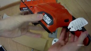 Black and Decker GSL 300 кусторез сборка, начало работы