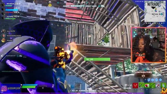 Streamers React to the *NEW* "BLACK PANTHER" Skin Bundle | Fortnite Highlights & Funny Moments смотреть онлайн