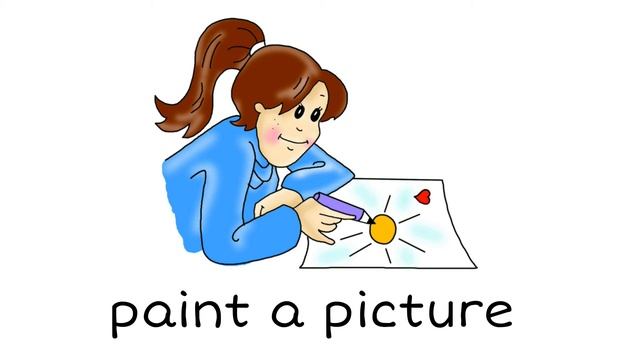 How to Pronounce Paint a picture in British English смотреть онлайн