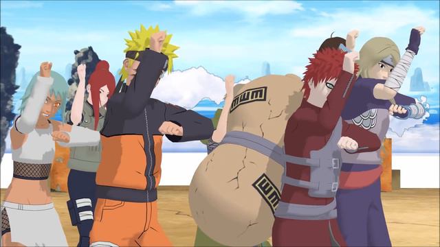 【 MMD x Naruto 】 The Jinchuurikis Dance To 『 Dope 』 смотреть онлайн