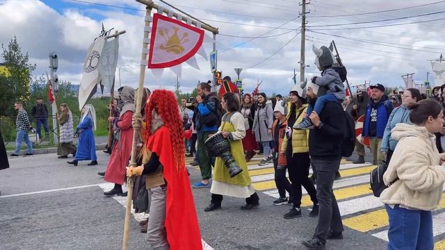 ИМАНДРА ВИКИНГ ФЕСТ | Мончегорск | IMANDRA VIKING FEST | Шествие викингов | МУРМАНСКАЯ ОБЛАСТЬ смотреть онлайн