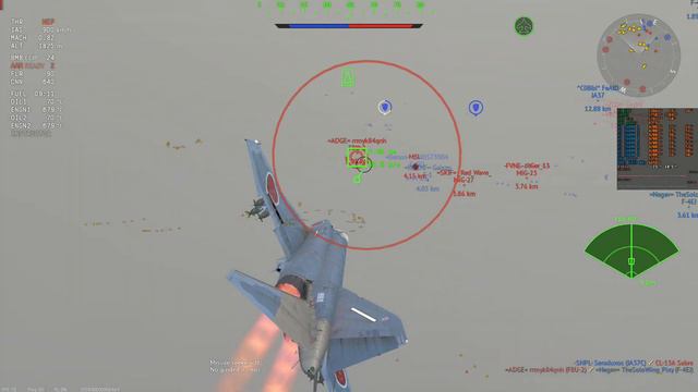 AIM-7E-2 Sparrow - War Thunder смотреть онлайн