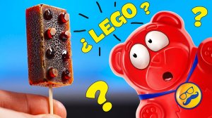 Мега способ сделать лего конфету для медведя Валеры