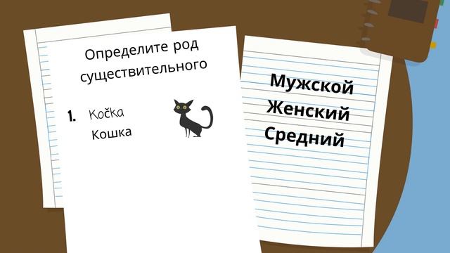 Род существительных | Двойной род | Урок чешского языка смотреть онлайн