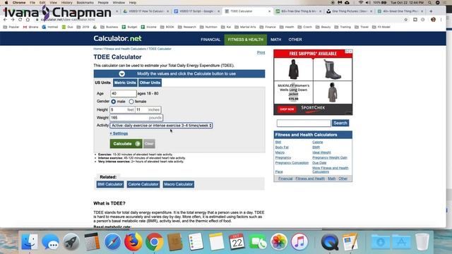 HOW TO CALCULATE MACROS For Weight Loss And Muscle Gain (MYFITNESSPAL) смотреть онлайн