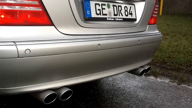 Mercedes Benz S500 S 500 AMG Eisenmann Auspuffanlage Exhaust 1 смотреть онлайн