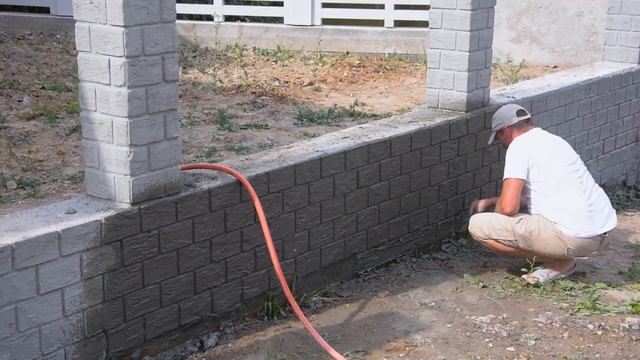 Дорогой забор под клинкер за копейки .Не покупай клинкерную плитку не посмотрев это. смотреть онлайн