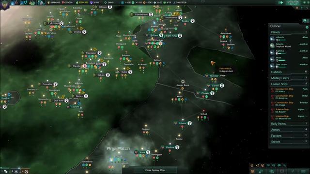 Panzerreich in Space! Stellaris Utopia gameplay - episode 70 смотреть онлайн