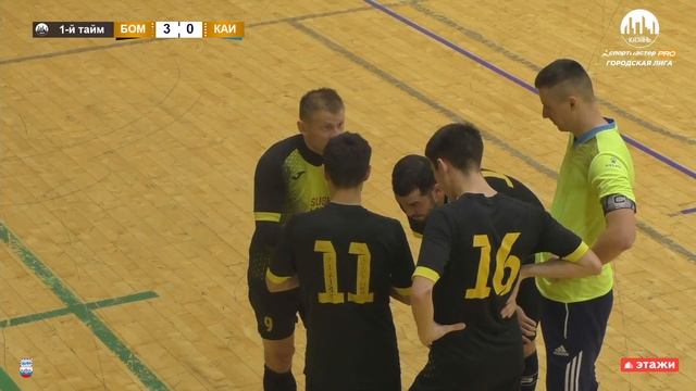 СпортмастерPRO - Городская лига. Казань. БоМик Vs КНИТУ-КАИ