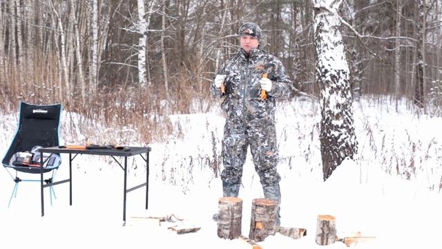 Обзор и тест Топоров Ремингтон. Universal Axe. Hiking Axe. Топор-колун Remington Carpenter Axe