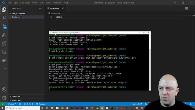 Git Tutorial | How To Undo The Last Local Commit In Git | #git | #programming смотреть онлайн