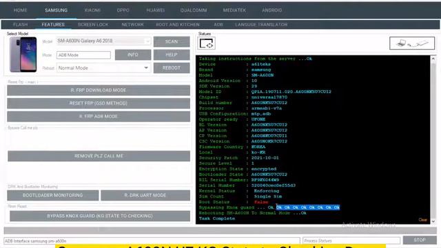 Samsung A600N U7 KG State Prenormal to Checking Done | a600n u7 KG LOCKED To Unlock Done |KG State смотреть онлайн