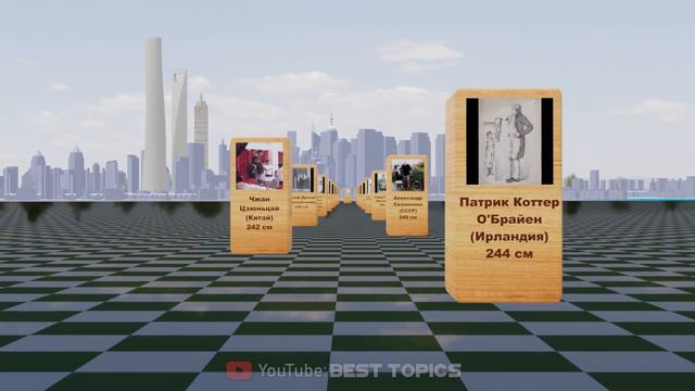 Самые Высокие Люди Всех Времен | Сравнение смотреть онлайн