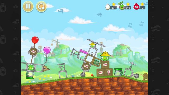 Angry Birds Classic Red's Mighty Feathers Bonus Egg Defender All Levels 1-15 смотреть онлайн
