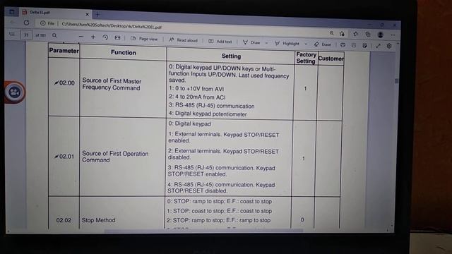 POWER ON RUN IN DELTA VFD|DELTA VFD PROGRAMMING смотреть онлайн