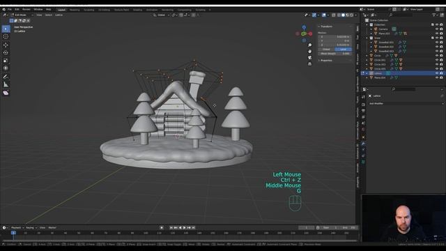 Snow Globe Animation Tutorial in Blender| Polygon Runway смотреть онлайн
