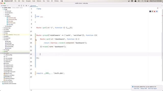 4 Prepare the Project - Full Stack Reddit Clone with Laravel InertiaJS смотреть онлайн