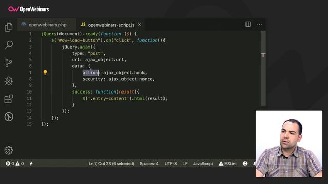 AJAX en WordPress смотреть онлайн