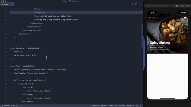 Usando styled components com React native смотреть онлайн
