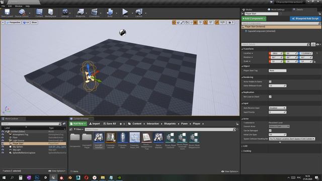 Character Interaction Change Character. Меняем персонажа.