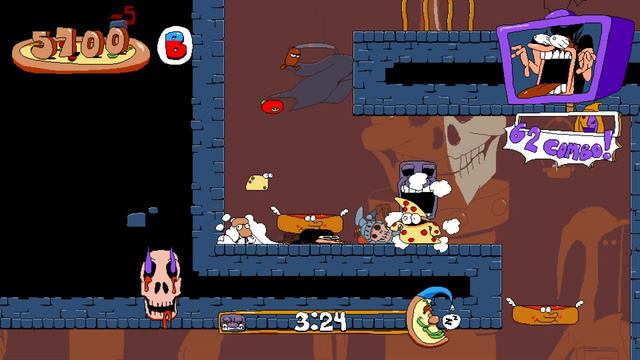 The FINAL STRETCH!!!     [ Pizza Tower Pizzascare Lap 4 P Rank ]