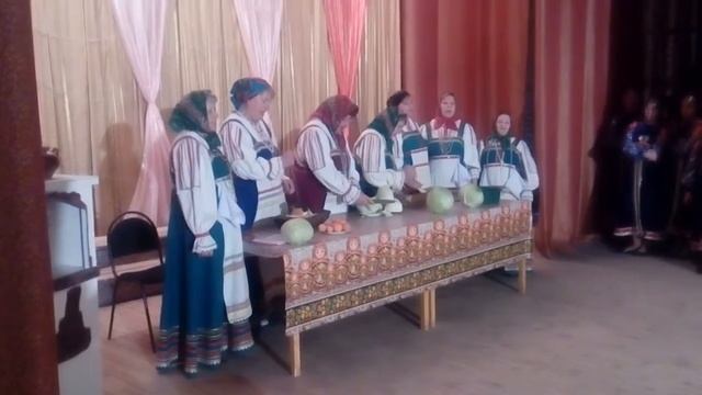 Русский народный обряд «Капустные вечёрки». смотреть онлайн