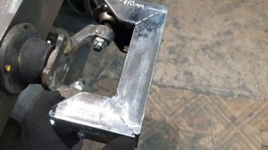 Узел перелома на самодельный минитрактор. Размеры заготовок.