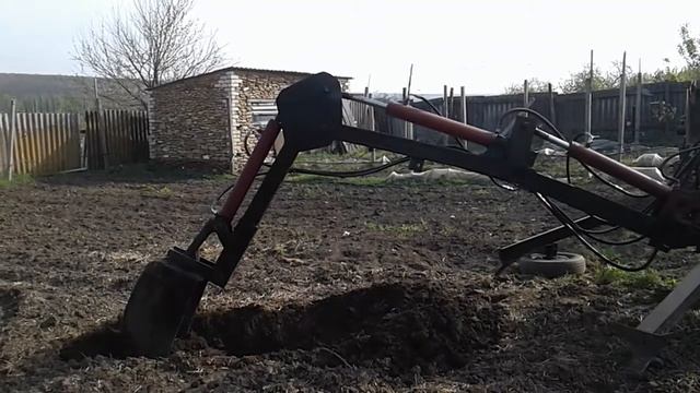 Очень краткий обзор для коллег ч2 миниэкскаватор прицепной. смотреть онлайн