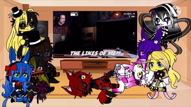 FNAF 1-2 Reacts to FNAF 1-3 Compilation by Markiplier(GLRV) смотреть онлайн