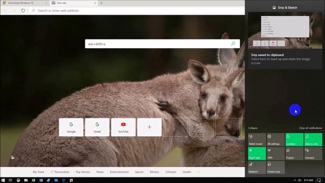 Windows + Shift + S New Way To Take Screenshots in Windows 10 - AzchanneL смотреть онлайн