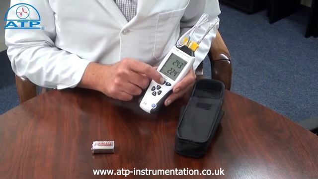 Hi-Accuracy Dual Input K & J-Type Thermometer | ATP Instrumentation смотреть онлайн