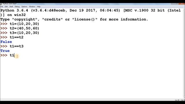 23. Tuple Datatype Part-2 смотреть онлайн
