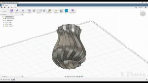 Fusion 360 - Vase