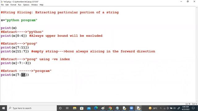 PYTHON tutorials || Demo - 5 || by Mr. Vijay On 23-04-2022 @6AM IST смотреть онлайн