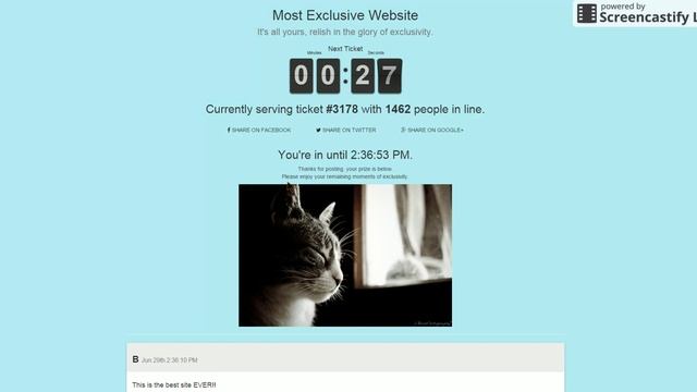 Most Exclusive Website - mostexclusivewebsite.com (SPOILER ALERT!) смотреть онлайн