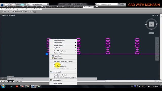 LESSON 7 CHAINAGE SET BY ONE CLICK IN AUTOCAD смотреть онлайн