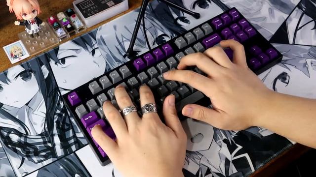 Leopold FC750R with Cherry MX Silent Reds - Typing Soundtest смотреть онлайн