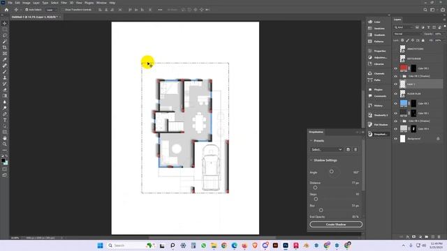 2D Rendering Sketchup And Adobe photoshop_Class 5 смотреть онлайн