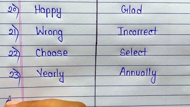 50 synonyms words in english || Common synonyms words || What is synonyms || Useful synonyms смотреть онлайн
