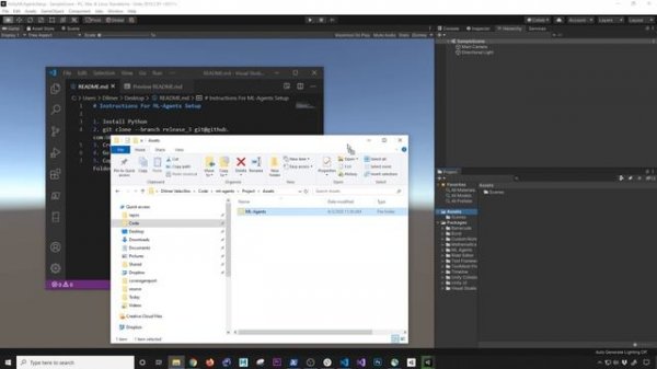 Unity Machine Learning - How To Setup The Unity ML-Agents ToolKit?