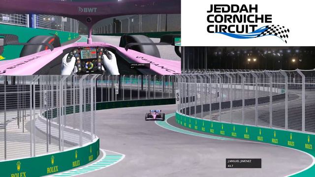 Jeddah Alpine A522 hotlap 1:30.139 Assetto Corsa смотреть онлайн