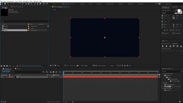 EPIC Glowing Shapes Motion Graphics in After Effects - After Effects Tutorial - No Plugins