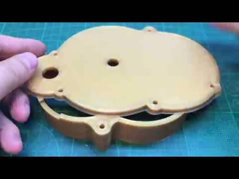3D печать редуктора PETG пластиком / 3D Printing Of The Reducer By PETG Plastic