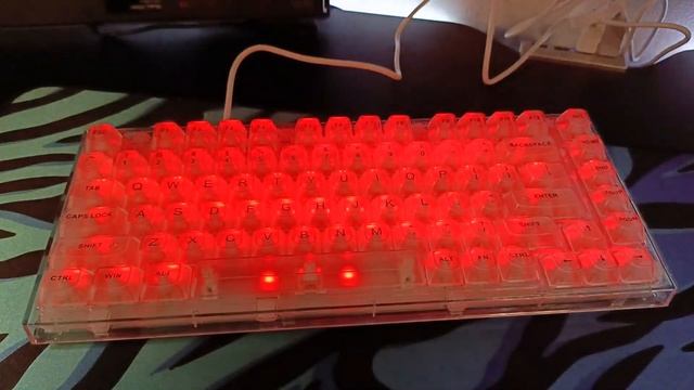 Обзор прозрачной механической клавиатуры YUNZII X75 смотреть онлайн