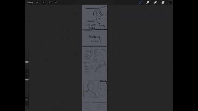 How I Make a Webtoon Using Procreate смотреть онлайн